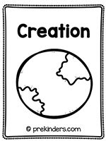 Creation Story  Print & Fold Book
