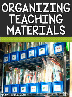 Organizing Teaching Materials