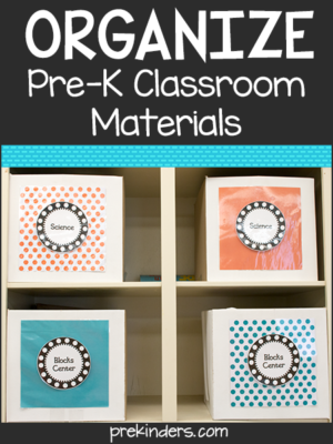 Classroom Organizing Tips