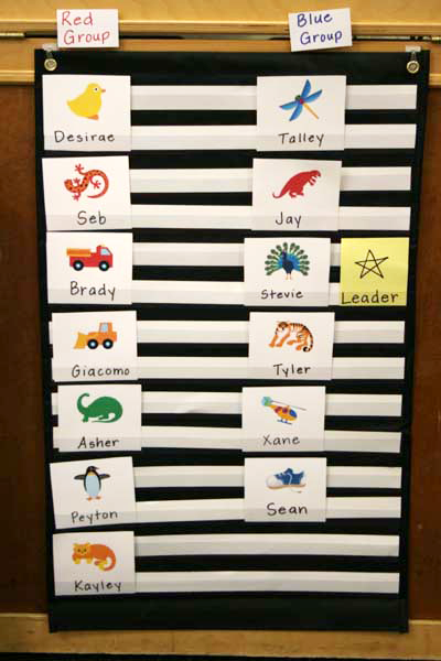 Pocket Chart for Small Groups