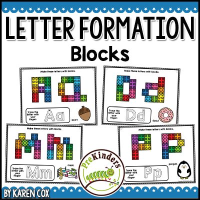 TPT Letter Formation Building Blocks