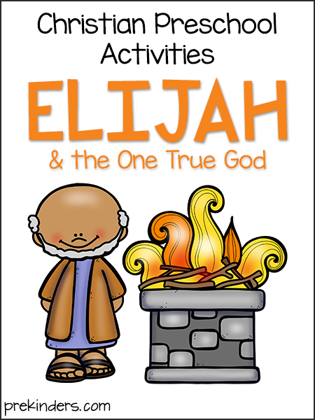 Elijah: Christian Preschool Activities
