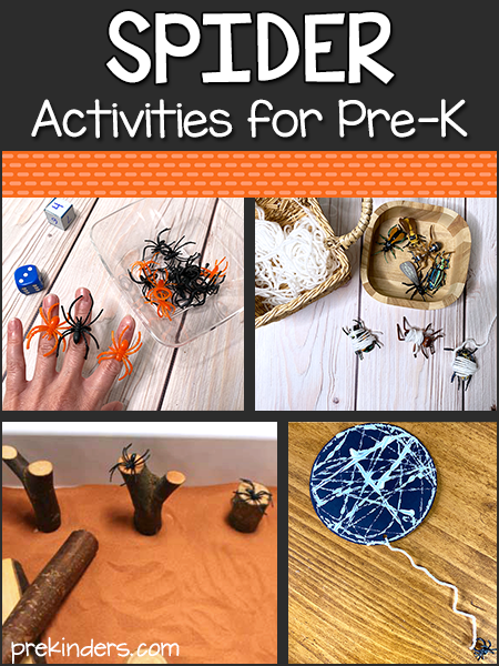 Spider Activities for Pre-K, Preschool