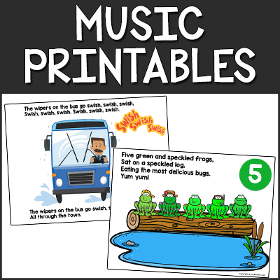 Music Preschool Printables