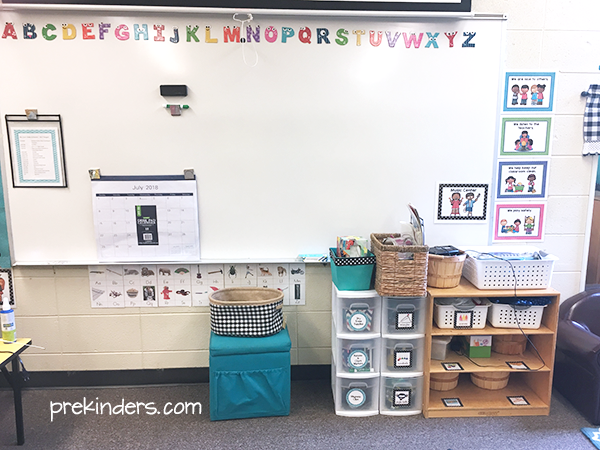 Large Group Circle Time Preschool Classroom