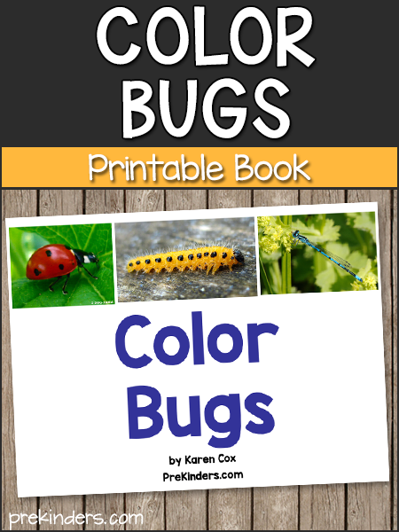 Color Bugs Printable Book