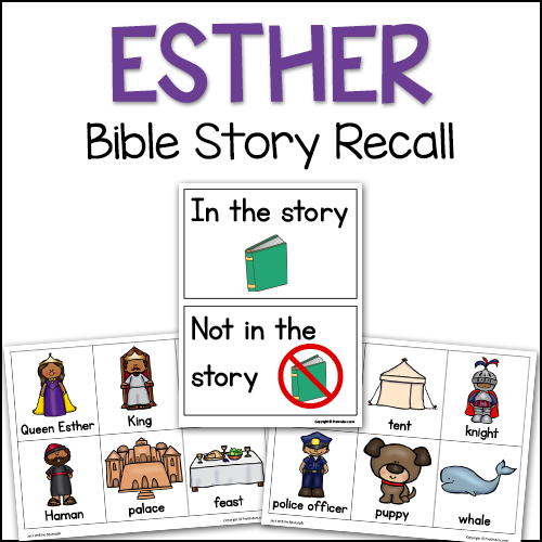 Esther Bible Story Recall