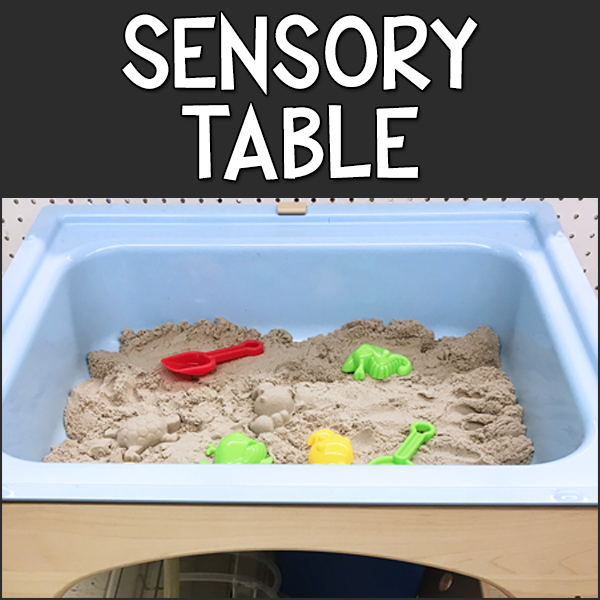 Preschool Sensory Table Ideas