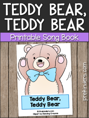 Printable Song Books for Kids - PreKinders Preschool Activities