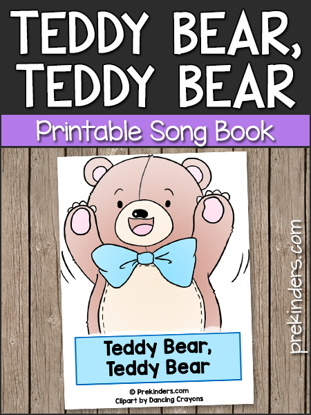 Teddy Bear Rhyme Book
