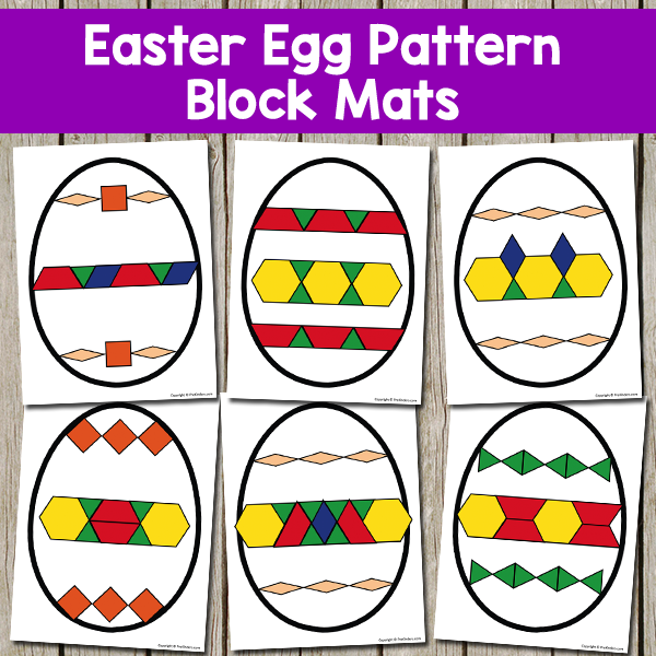 Egg Pattern Block Mats