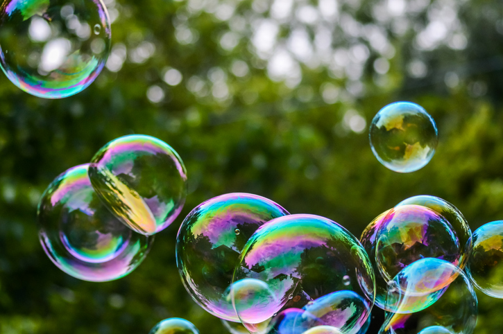 preschool end of year activities: bubbles
