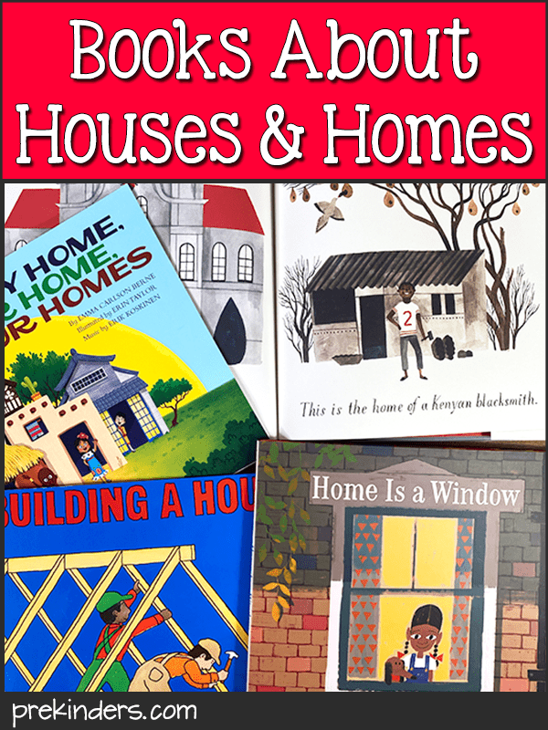 Books about Homes and Houses for Preschoolers
