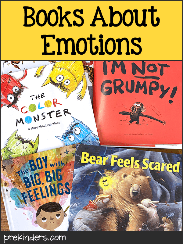 Books for Preschoolers about Feelings and Emotions