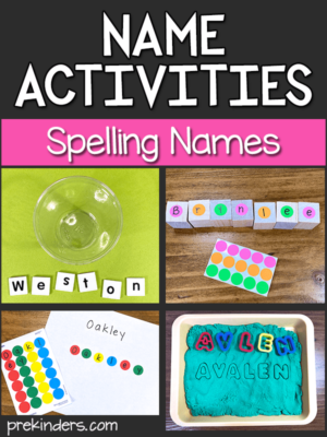 Name Spelling Activities