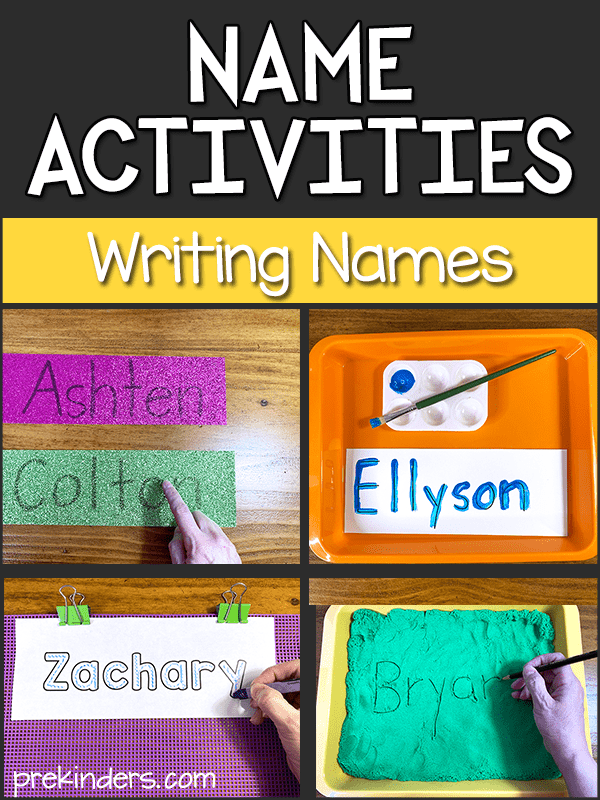 Name Writing Activities 