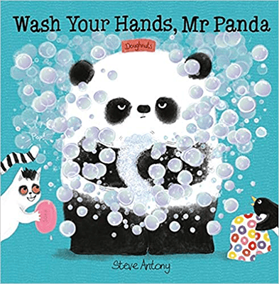 wash your hands panda