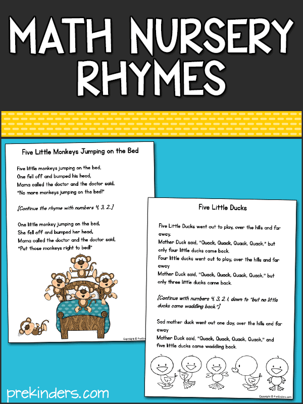math nursery rhymes