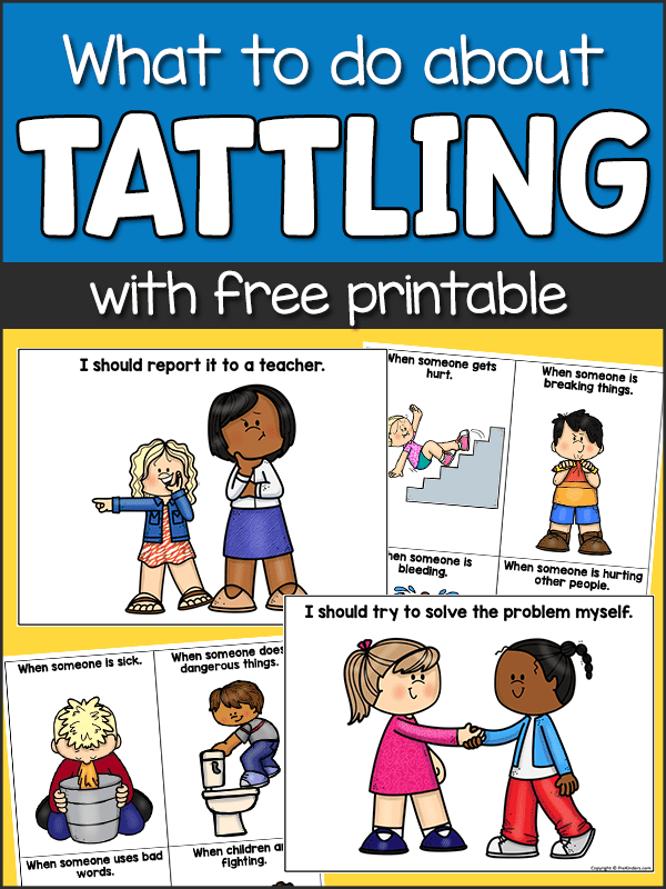 How to Handle Tattling in Preschool