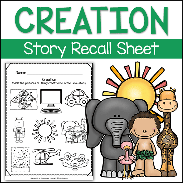 Bible Story Sheet Creation