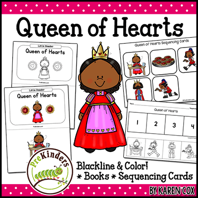 queen of hearts nursery rhyme tpt