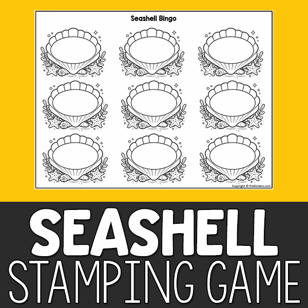 seashell stamping game